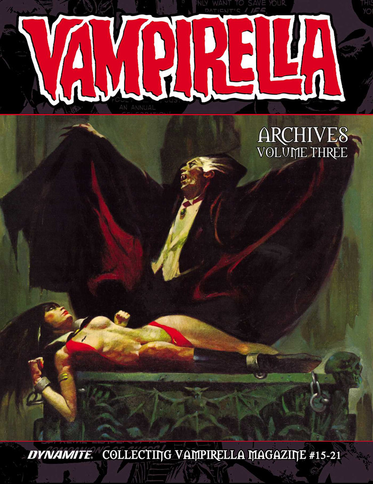 Vampirella Archives Volume 3 book cover by Various
