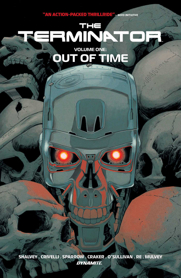 The Terminator Vol. 1: Out of Time book cover by Declan Shalvey