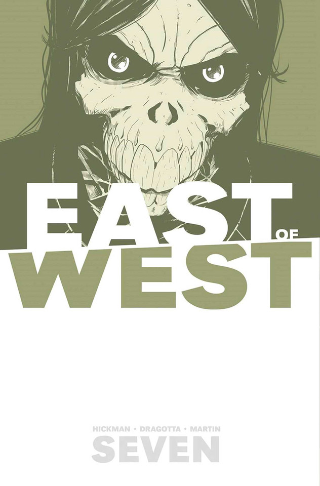 East of West Volume 7 (East of West) book cover by Jonathan Hickman