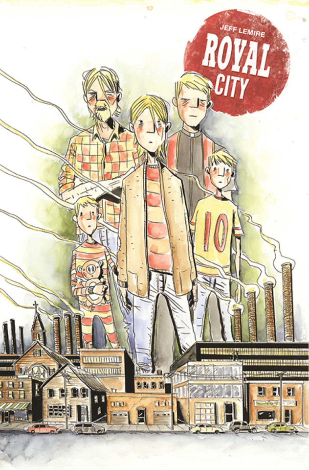 Royal City Volume 1: Next of Kin (Royal City) book cover by Jeff Lemire