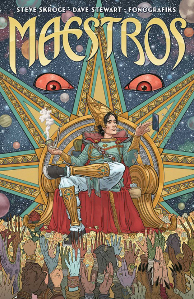Maestros Volume 1 book cover by Steve Skroce