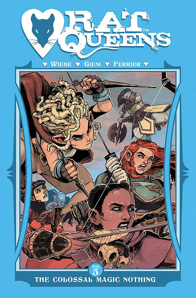 Rat Queens Volume 5: The Colossal Magic Nothing (Rat Queens) book cover by Kurtis J. Wiebe