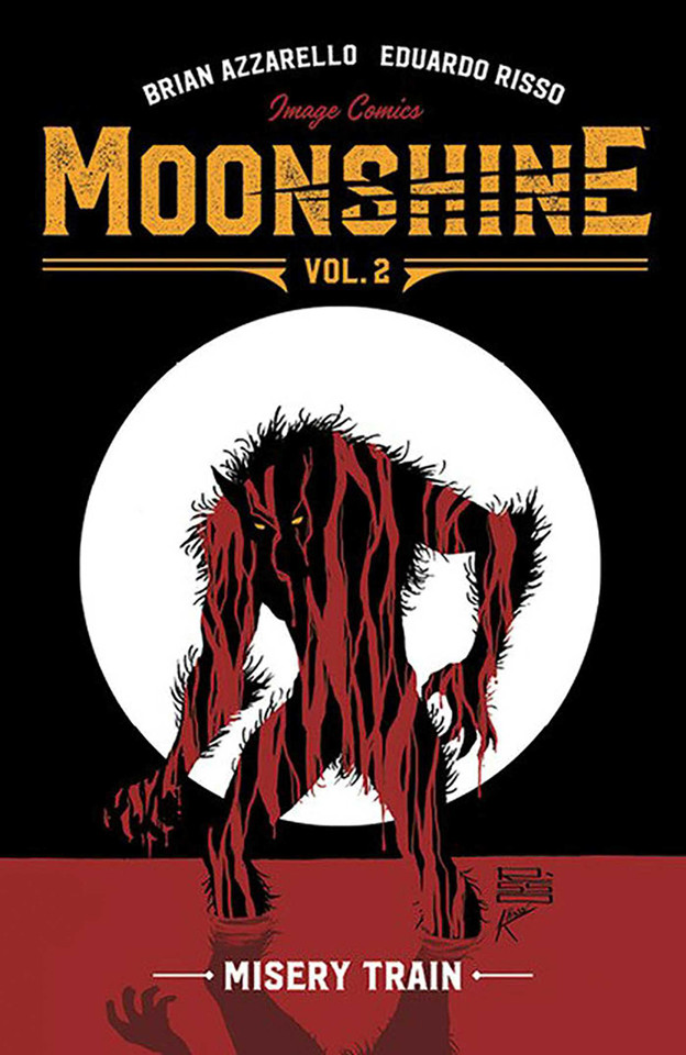 Moonshine Volume 2: Misery Train book cover by Brian Azzarello