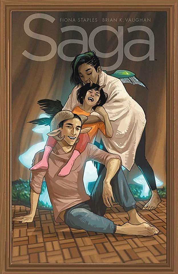 Saga Volume 9 (Saga) book cover by Brian K Vaughan