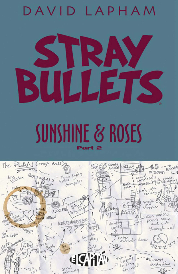 Stray Bullets: Sunshine & Roses Volume 2 book cover by David Lapham