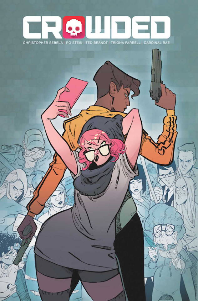 Crowded Volume 1 (Crowded) book cover by Christopher Sebela