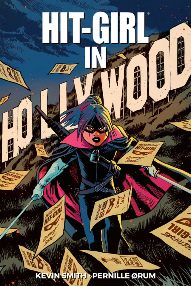 Hit-Girl Volume 4: The Golden Rage of Hollywood book cover by Kevin Smith