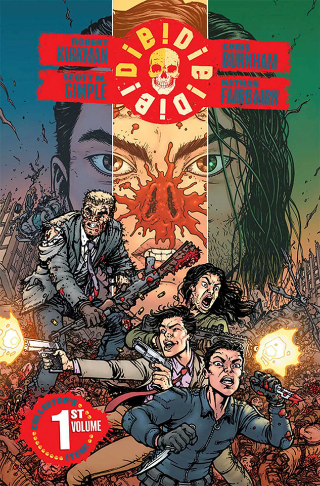 Die!Die!Die! Volume 1 (Die!Die!Die!) book cover by Robert Kirkman, Scott M. Gimple