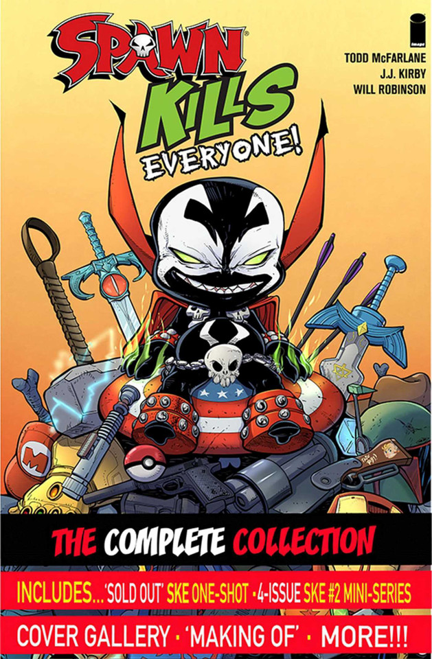 Spawn Kills Everyone: The Complete Collection Volume 1 (Spawn) book cover by Todd McFarlane, J.J. Kirby
