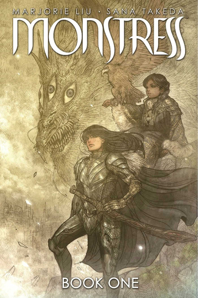 Monstress Book One (Monstress) book cover by Marjorie Liu
