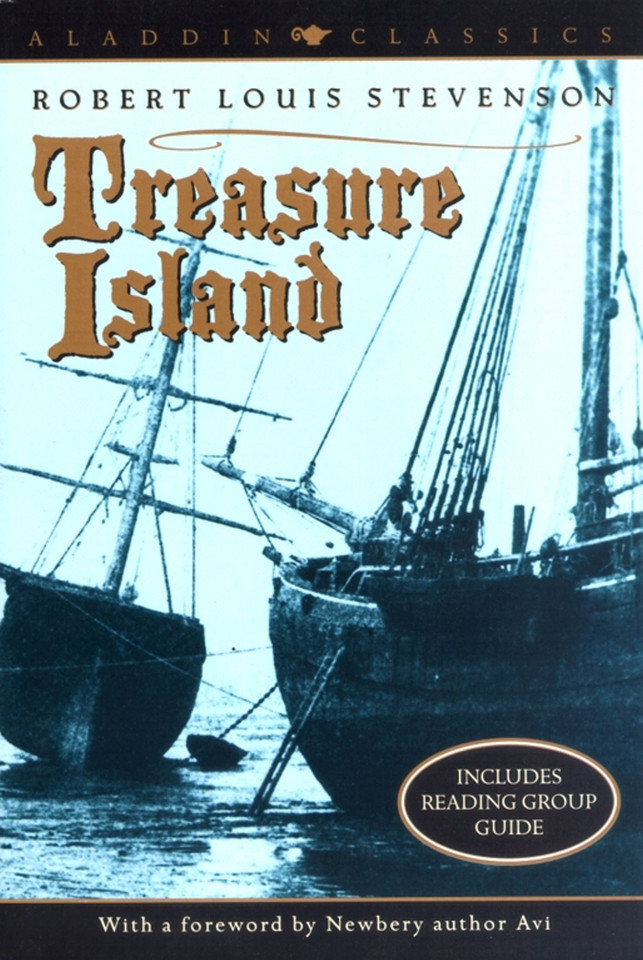 Treasure Island (Aladdin Classics) book cover by Robert  Louis Stevenson