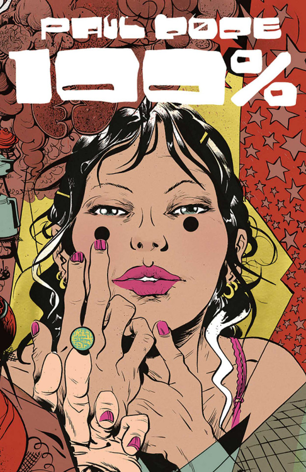 100% book cover by Paul Pope