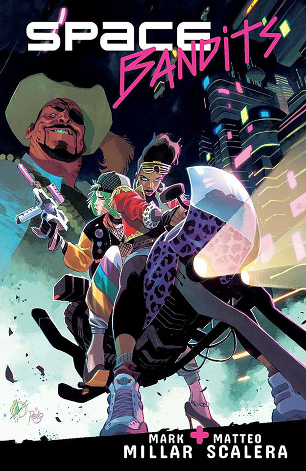 Space Bandits book cover by Mark Millar