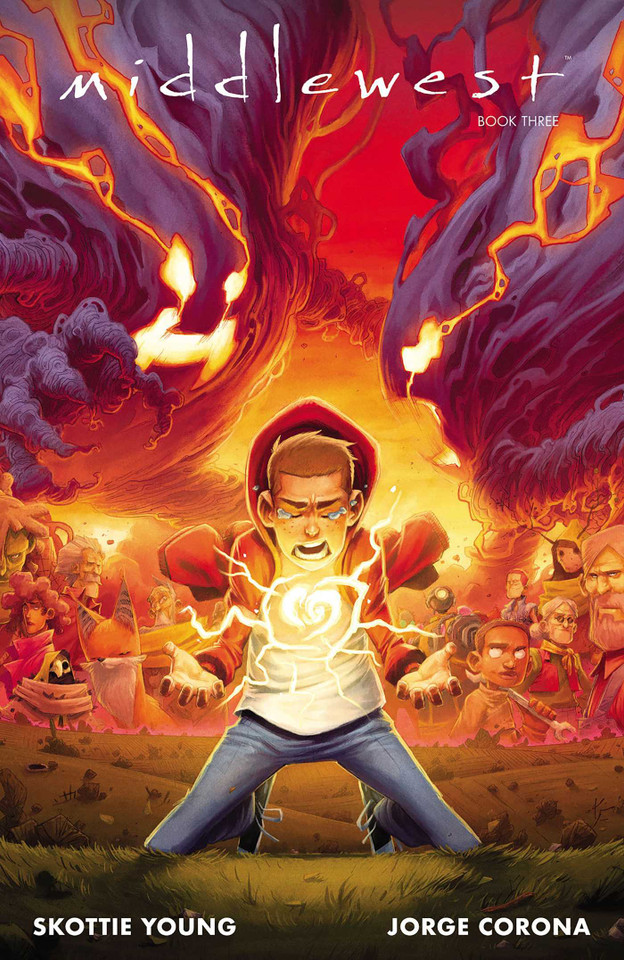 Middlewest Book Three book cover by Skottie Young