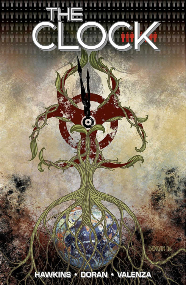 Clock book cover by Matt Hawkins