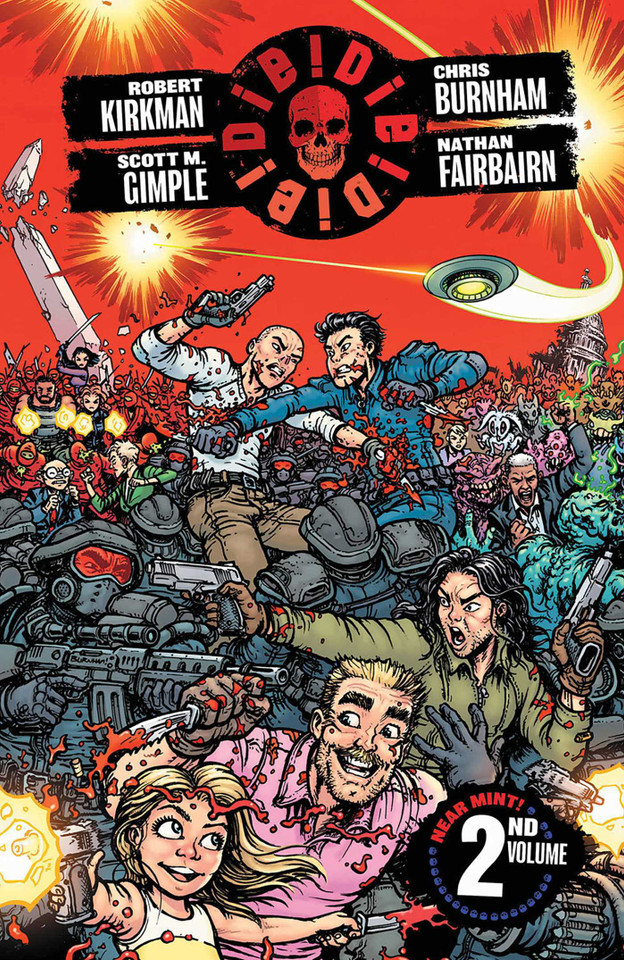Die!Die!Die! Volume 2 (Die!Die!Die!) book cover by Robert Kirkman, Scott Gimple