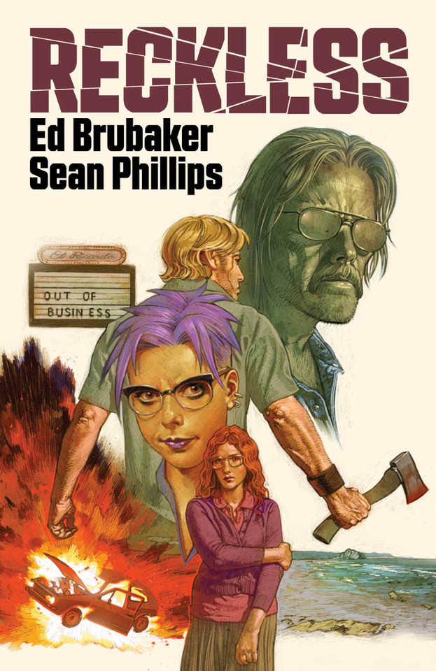 Reckless book cover by Ed Brubaker