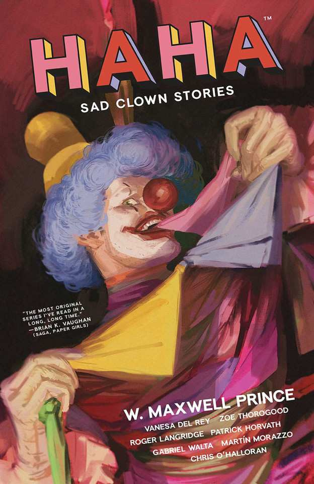 HAHA book cover by W.  Maxwell Prince