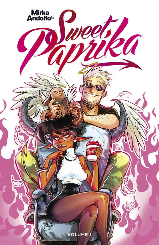 Mirka Andolfo's Sweet Paprika Volume 1 (Mirka Andolfo's Paprika) book cover by Mirka Andolfo