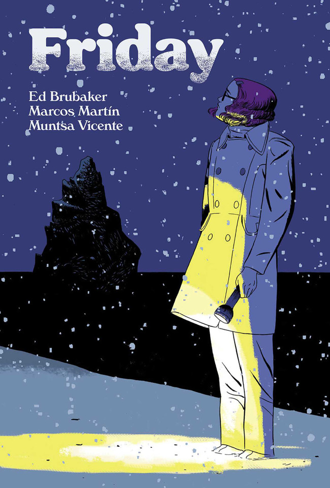 Friday Book Two: On A Cold Winter's Night (Friday) book cover by Ed Brubaker