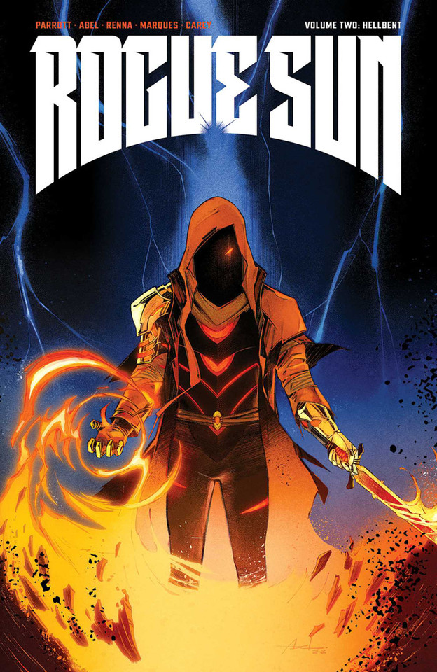 Rogue Sun Volume 2: Hellbent (Massive-Verse) book cover by Ryan Parrott