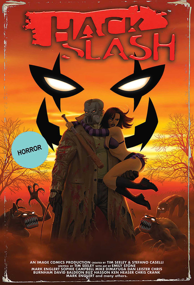 Hack/Slash Deluxe Volume 3 book cover by Tim Seeley