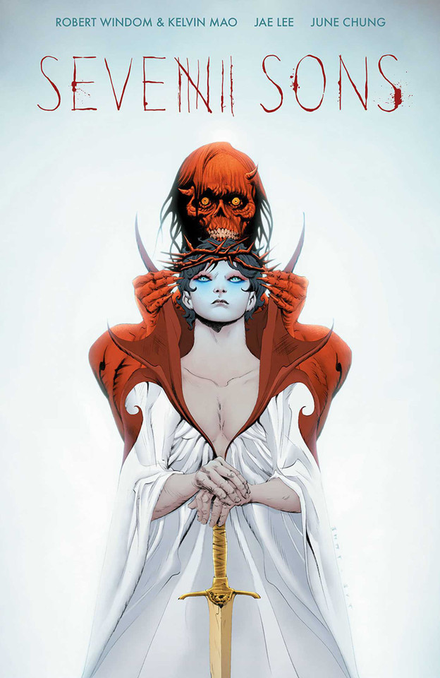 Seven Sons book cover by Robert Windom, Kelvin Mao
