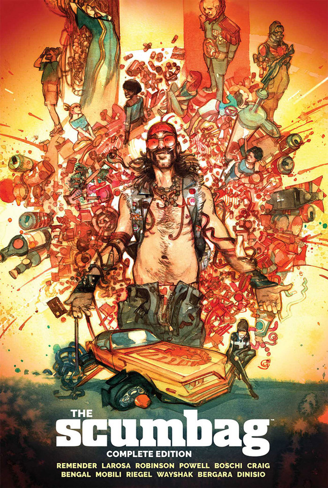 Scumbag Complete Edition book cover by Rick Remender