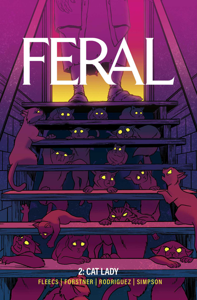Feral Volume 2 (Feral) book cover by Tony Fleecs
