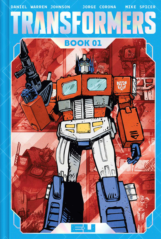 Transformers Deluxe Edition Book One (Transformers) book cover by Daniel Warren Johnson