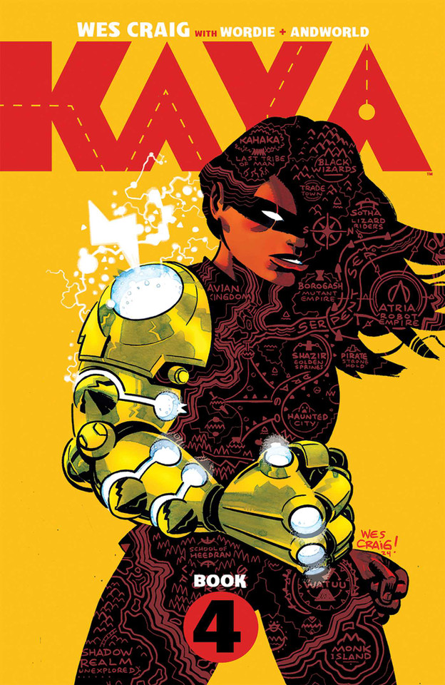Kaya Book Four (Kaya) book cover by Wes Craig