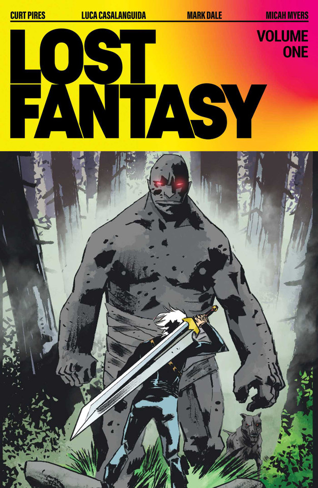 Lost Fantasy Volume 1 book cover by Curt Pires