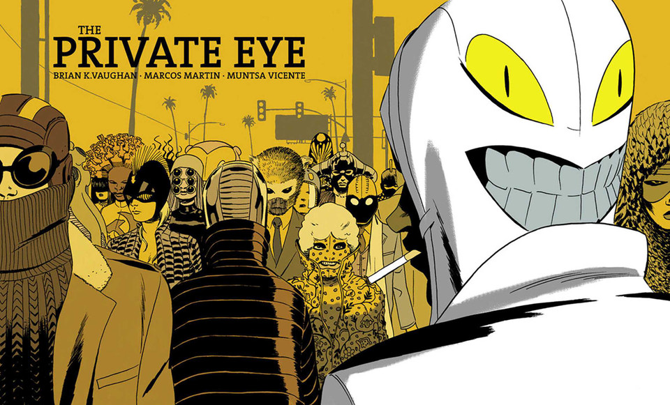 The Private Eye book cover by Brian K Vaughan