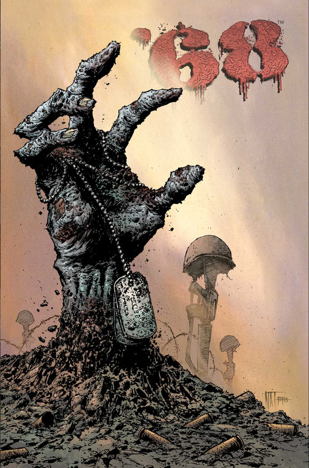 '68 Compendium book cover by Mark Kidwell