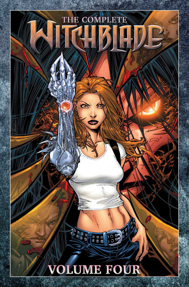 The Complete Witchblade Volume 4 book cover by Marc Silvestri, Ron Marz, David Wohl, Geoff Johns, Troy Hickman, Chuck Austen, Kris Grimminger, Ian Edgington