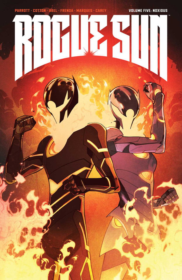 Rogue Sun Volume 5 (Massive-Verse) book cover by Ryan Parrott, Nick Cotton