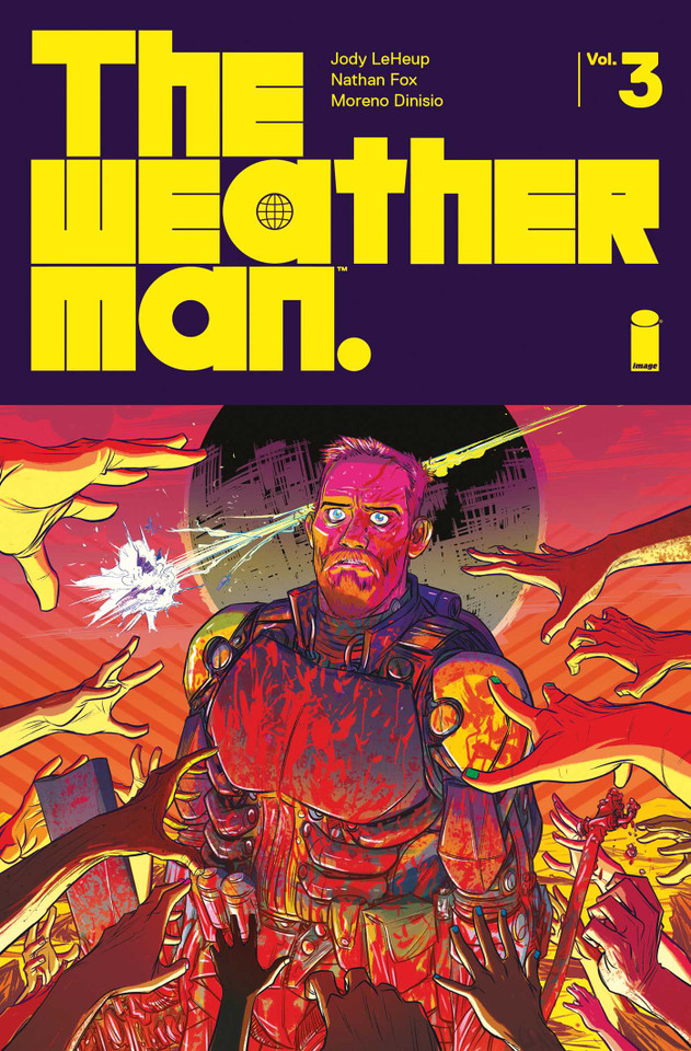 The Weatherman Volume 3 (Weatherman) book cover by Jody LeHeup