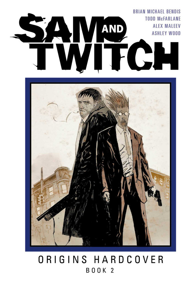 Sam and Twitch Origins Book 2 (Sam and Twitch) book cover by Brian Michael Bendis, Todd McFarlane