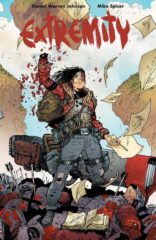 Extremity Deluxe Edition (Extremity) book cover by Daniel Warren Johnson