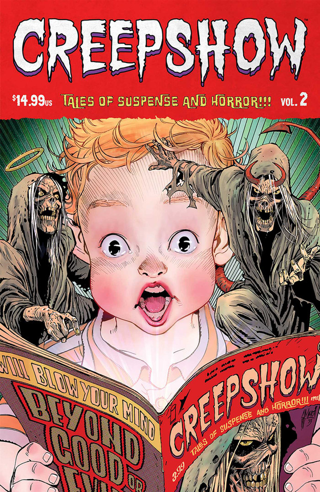 Creepshow Volume 2 (Creepshow) book cover by Garth Ennis, Michael Walsh