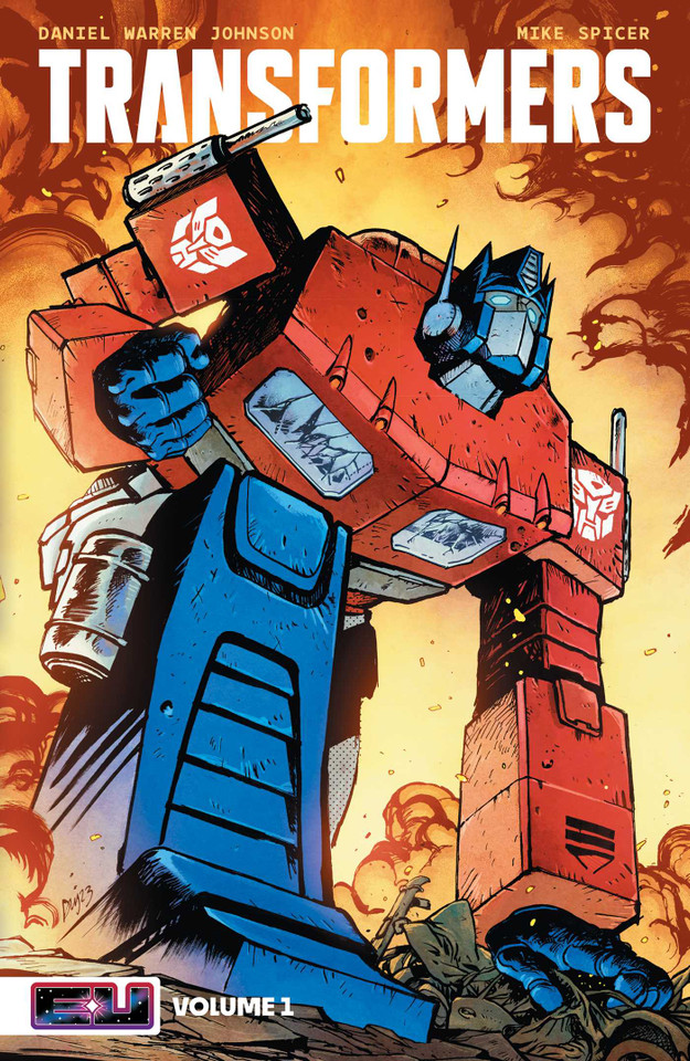 Transformers Vol. 1: Robots in Disguise (Transformers) book cover by Daniel Warren Johnson