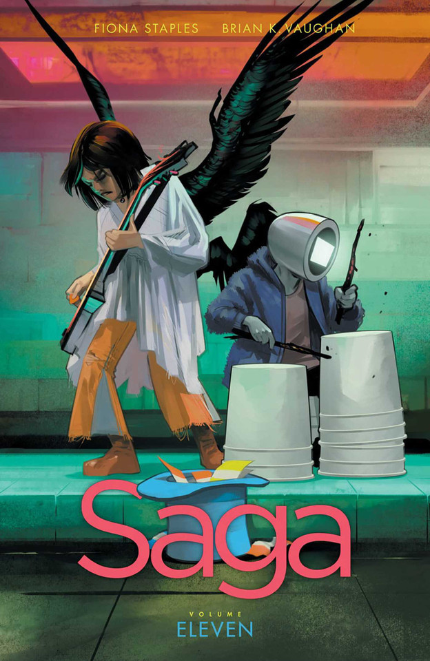 Saga Volume 11 (Saga) book cover by Brian K Vaughan