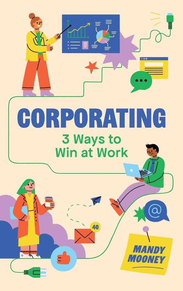 Corporating book cover by Mandy Mooney