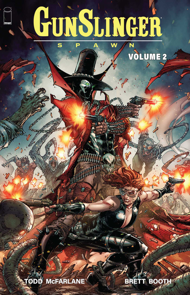 Gunslinger Spawn Volume 2 (Gunslinger Spawn) book cover by Todd McFarlane