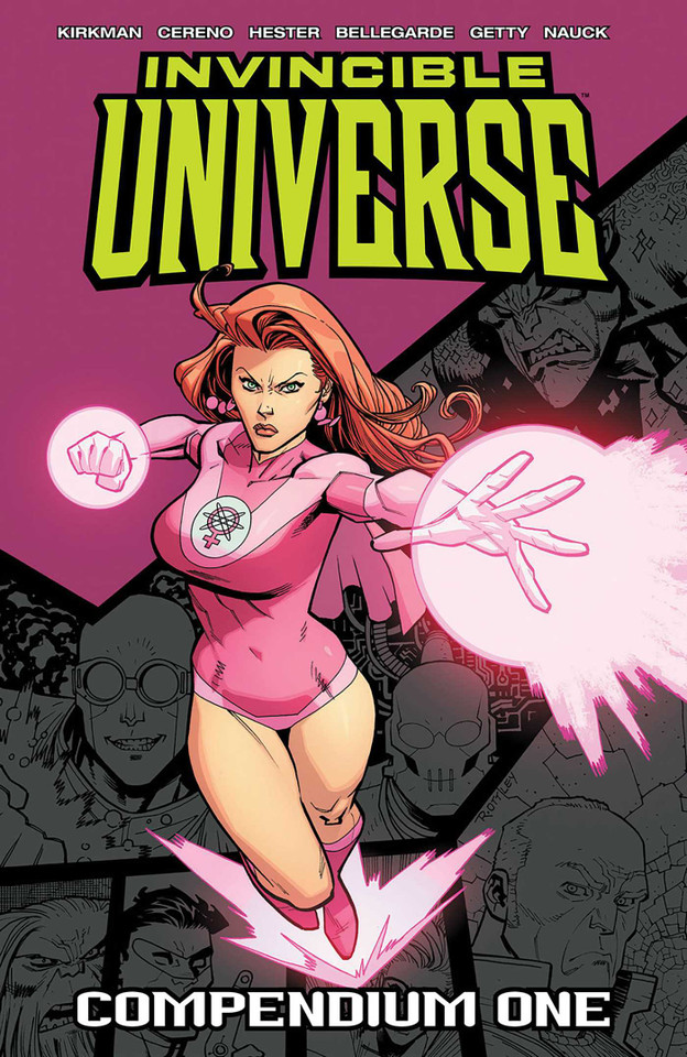 Invincible Universe Compendium Volume 1 (Invincible) book cover by Robert Kirkman, Benito Cereno, Phil Hester