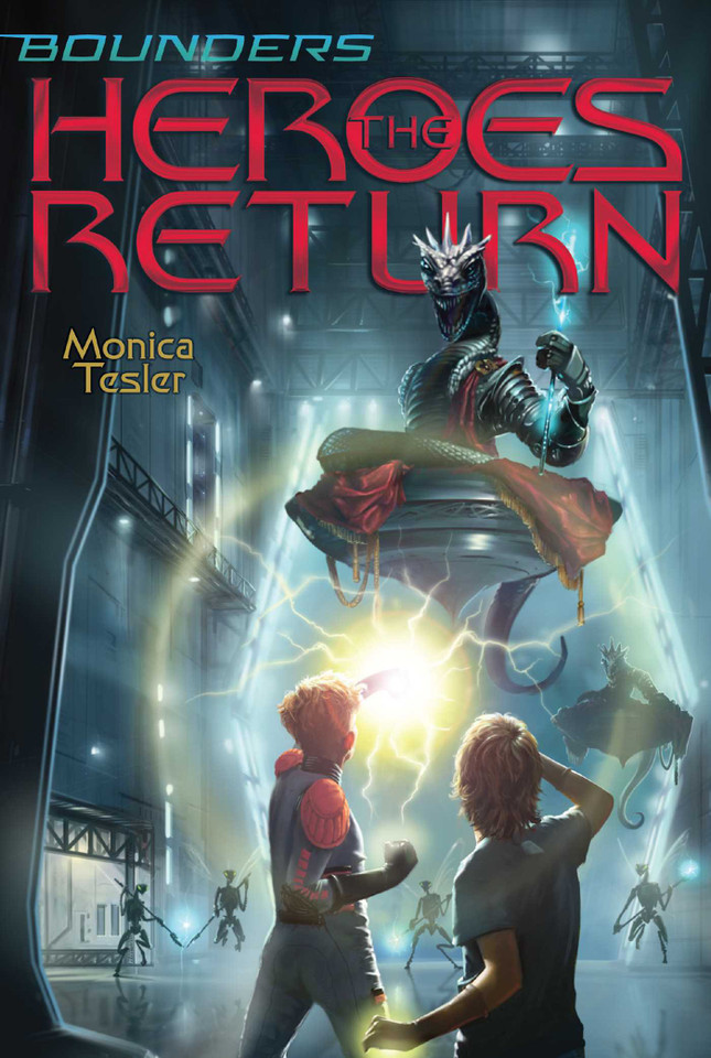 The Heroes Return (Bounders) book cover by Monica Tesler