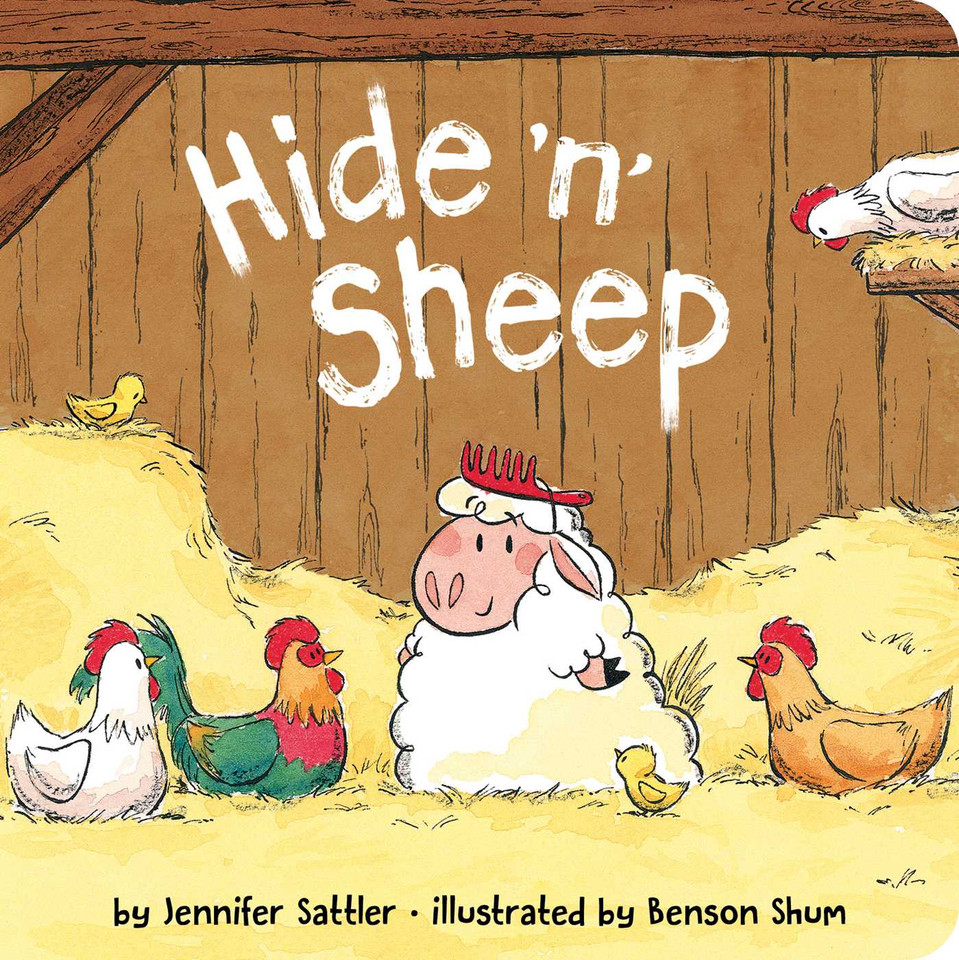 Hide 'n' Sheep book cover by Jennifer Sattler