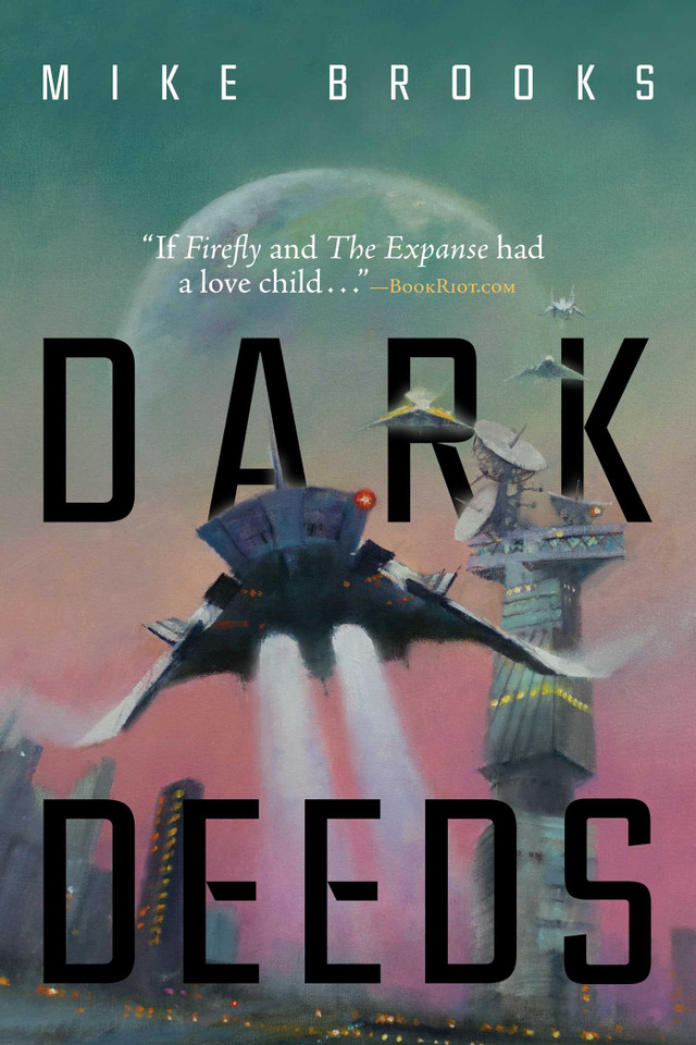 Dark Deeds (Keiko) book cover by Mike Brooks