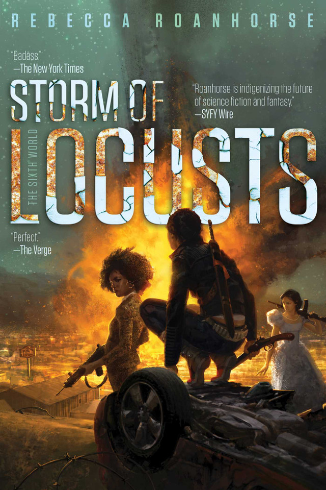 Storm of Locusts (The Sixth World) book cover by Rebecca Roanhorse