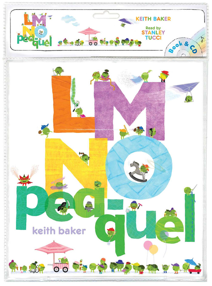 LMNO Pea-quel: Book & CD (The Peas Series) book cover by Keith Baker